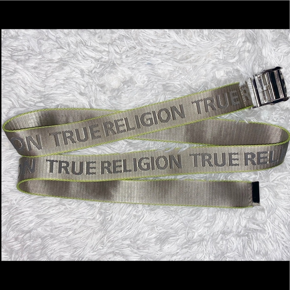 True Religion Canvas Utility Belt